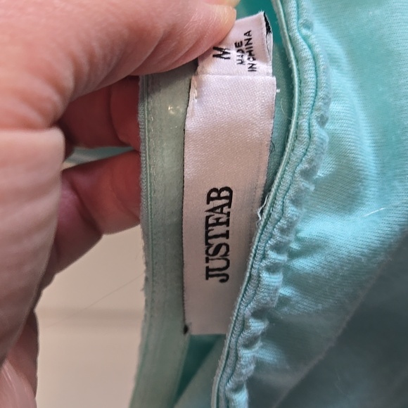 Light Blue Spaghetti Strap Maxi Dress - Picture 2 of 9